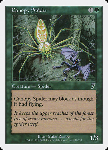 Magic | Canopy Spider [Seventh Edition] | The Nerd Merchant