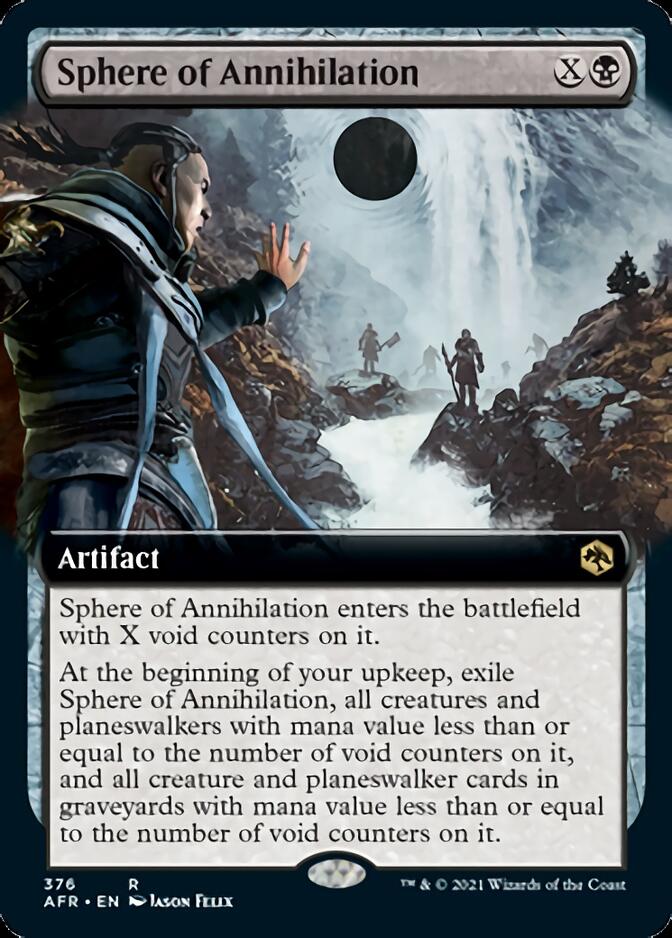 Magic | Sphere of Annihilation (Extended Art) [Dungeons & Dragons: Adventures in the Forgotten Realms] | The Nerd Merchant