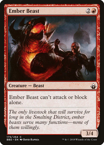 Magic | Ember Beast [Battlebond] | The Nerd Merchant