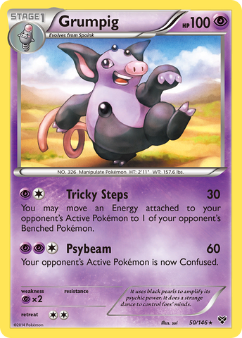 Pokemon | Grumpig (50/146) [XY: Base Set] | The Nerd Merchant