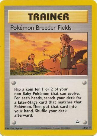 Pokemon | Pokemon Breeder Fields (62/64) [Neo Revelation Unlimited] | The Nerd Merchant