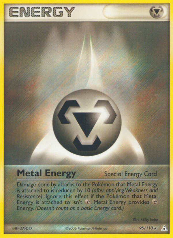 Pokemon | Metal Energy (95/110) [EX: Holon Phantoms] | The Nerd Merchant