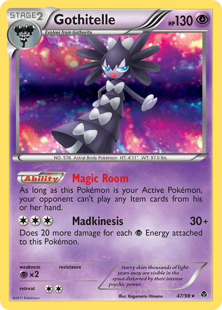 Pokemon | Gothitelle (47/98) [Black & White: Emerging Powers] | The Nerd Merchant