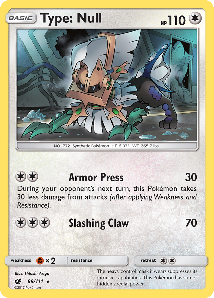 Pokemon | Type: Null (89/111) [Sun & Moon: Crimson Invasion] | The Nerd Merchant