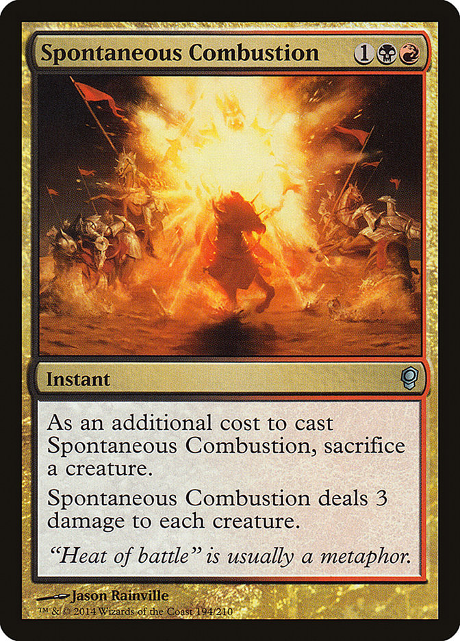 Magic | Spontaneous Combustion [Conspiracy] | The Nerd Merchant