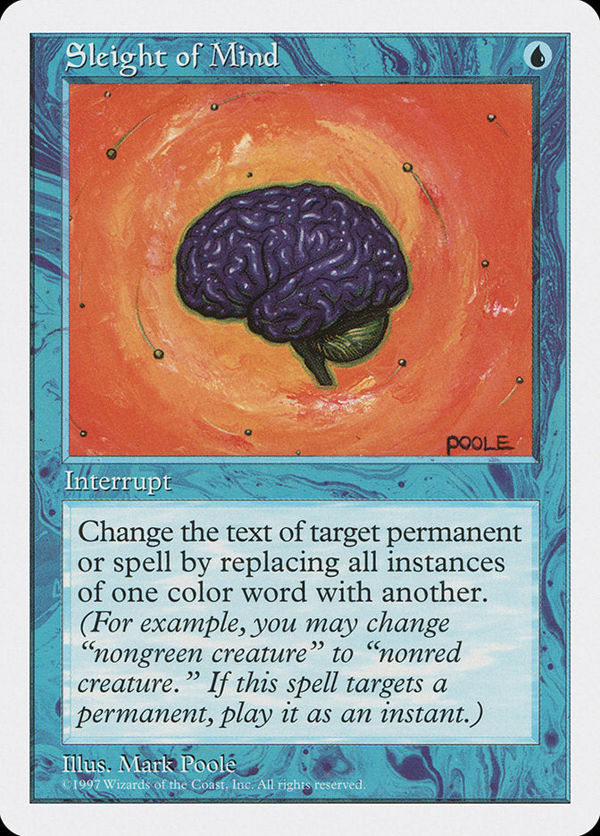 Magic | Sleight of Mind [Fifth Edition] | The Nerd Merchant