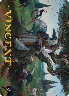 Magic | Kindred Discovery Art Card (Gold-Stamped Signature) [Commander Legends: Battle for Baldur's Gate Art Series] | The Nerd Merchant