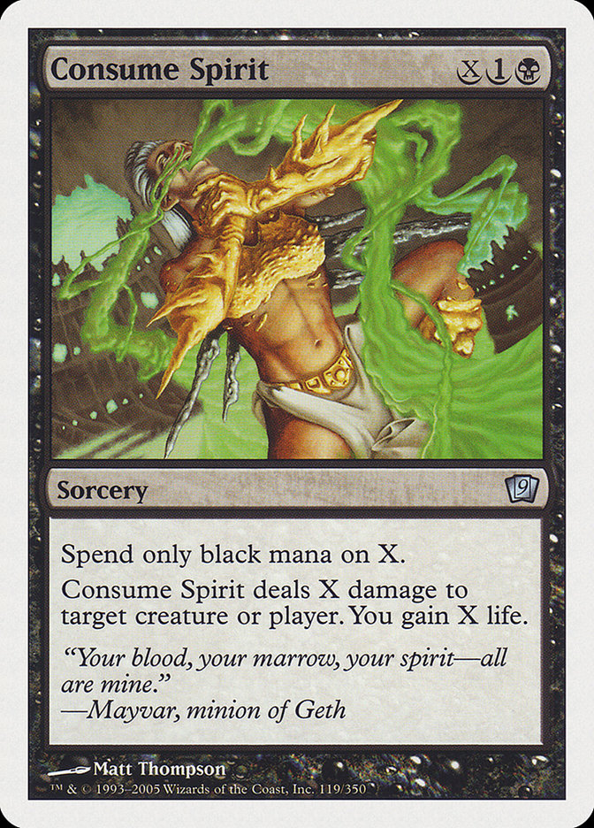 Magic | Consume Spirit [Ninth Edition] | The Nerd Merchant