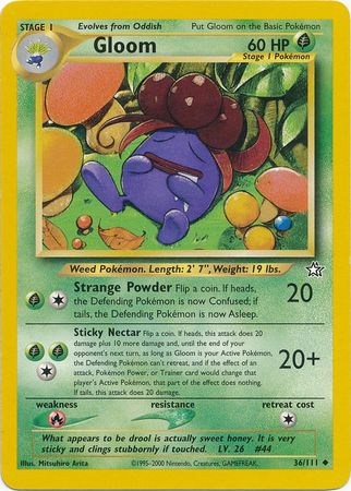 Pokemon | Gloom (36/111) [Neo Genesis Unlimited] | The Nerd Merchant