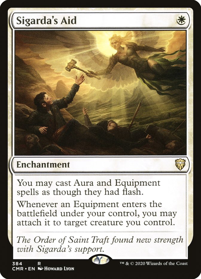 Magic | Sigarda's Aid [Commander Legends] | The Nerd Merchant