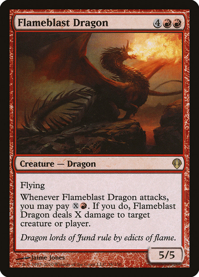 Magic | Flameblast Dragon [Archenemy] | The Nerd Merchant
