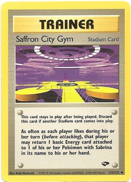 Pokemon | Saffron City Gym (122/132) [Gym Challenge Unlimited] | The Nerd Merchant