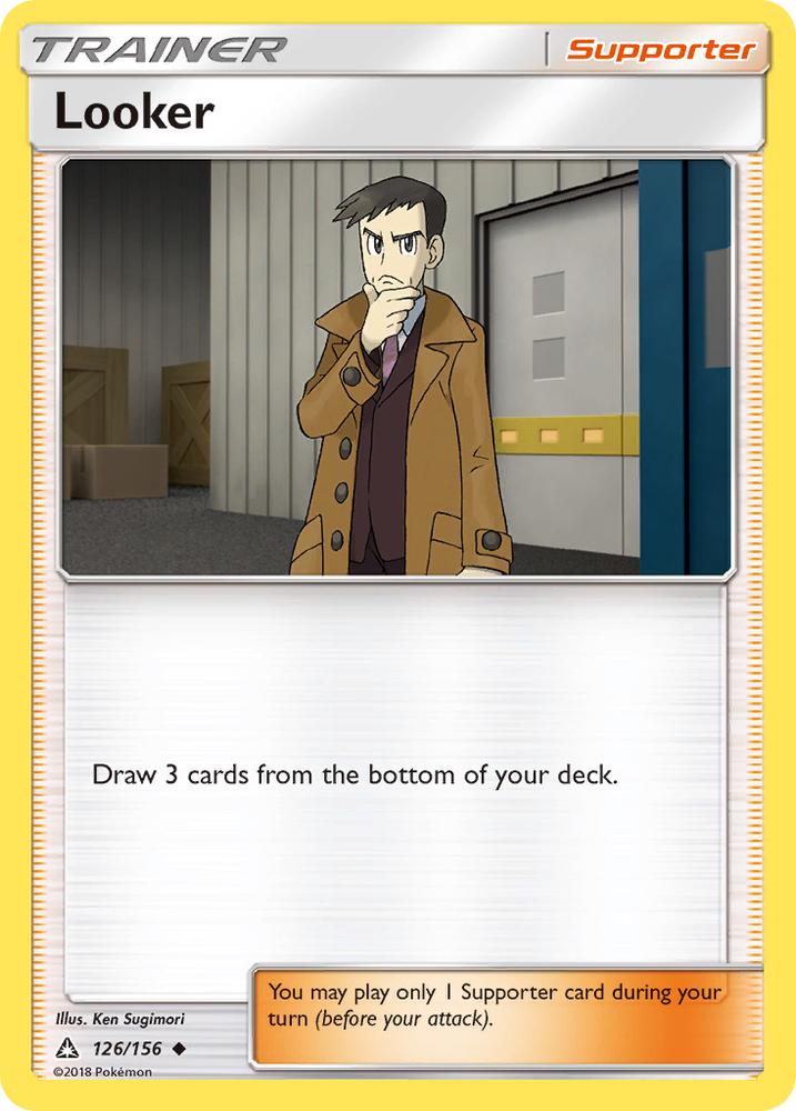 Pokemon | Looker (126/156) [Sun & Moon: Ultra Prism] | The Nerd Merchant