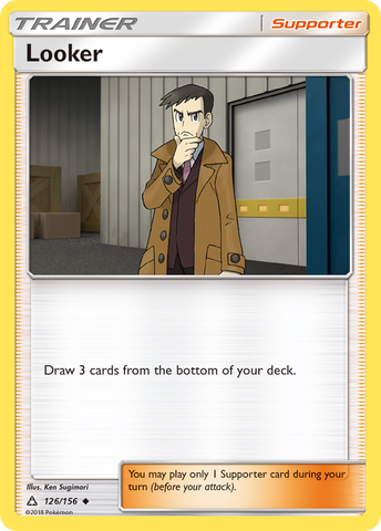 Pokemon | Looker (126/156) [Sun & Moon: Ultra Prism] | The Nerd Merchant