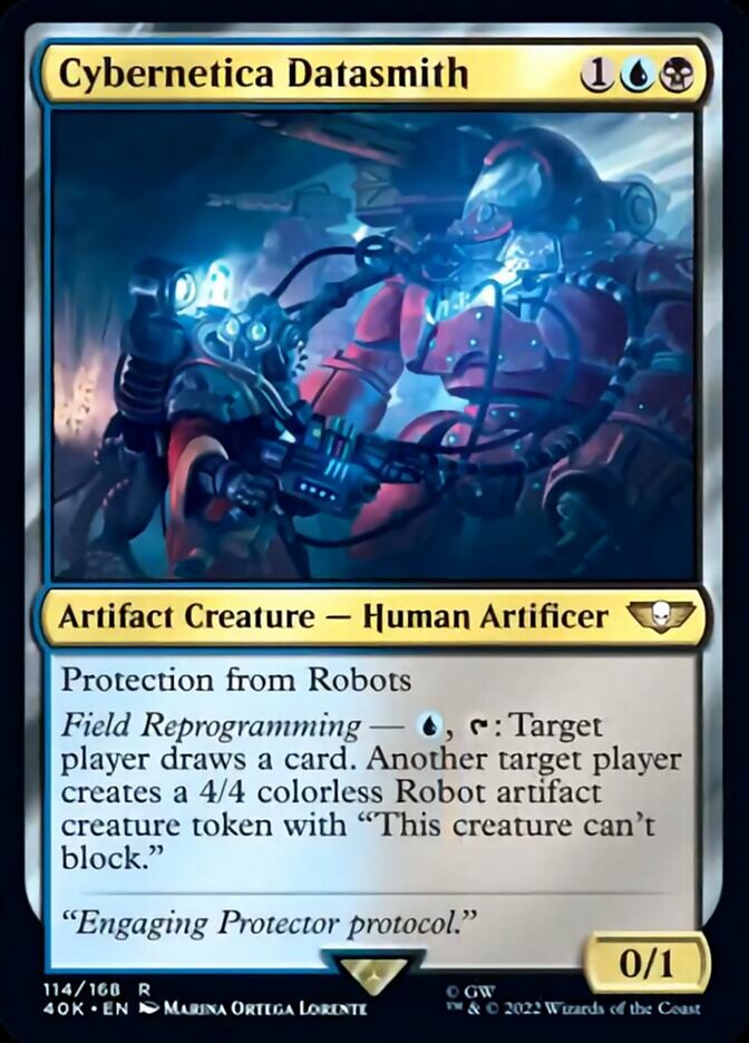 Magic | Cybernetica Datasmith (Surge Foil) [Warhammer 40,000] | The Nerd Merchant