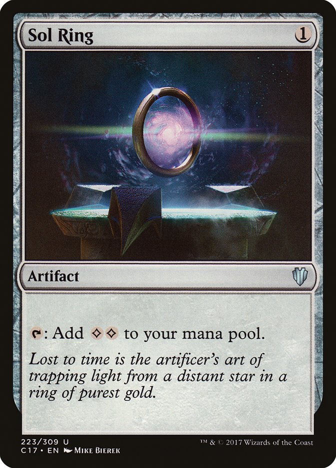 Magic | Sol Ring [Commander 2017] | The Nerd Merchant