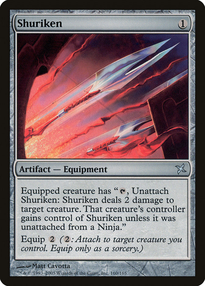 Magic | Shuriken [Betrayers of Kamigawa] | The Nerd Merchant