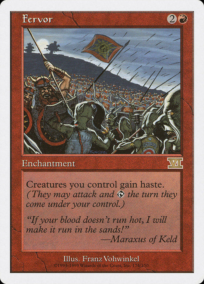 Magic | Fervor [Classic Sixth Edition] | The Nerd Merchant