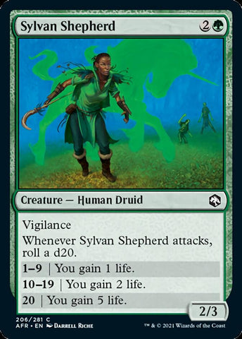 Magic | Sylvan Shepherd [Dungeons & Dragons: Adventures in the Forgotten Realms] | The Nerd Merchant