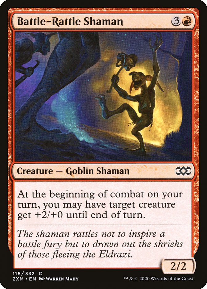 Magic | Battle-Rattle Shaman [Double Masters] | The Nerd Merchant