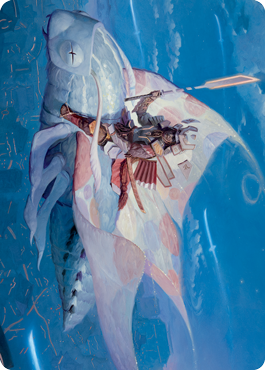 Magic | Sky-Blessed Samurai Art Card [Kamigawa: Neon Dynasty Art Series] | The Nerd Merchant
