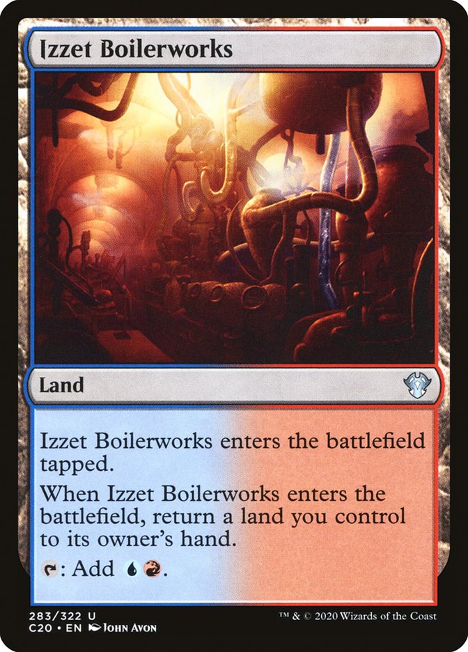 Magic | Izzet Boilerworks [Commander 2020] | The Nerd Merchant