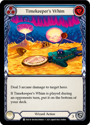 Flesh and Blood TCG | Timekeeper's Whim (Blue) [EVR136] (Everfest)  1st Edition Normal | The Nerd Merchant