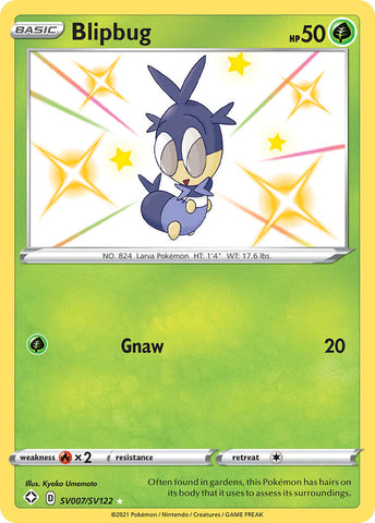 Pokemon | Blipbug (SV007/SV122) [Sword & Shield: Shining Fates] | The Nerd Merchant