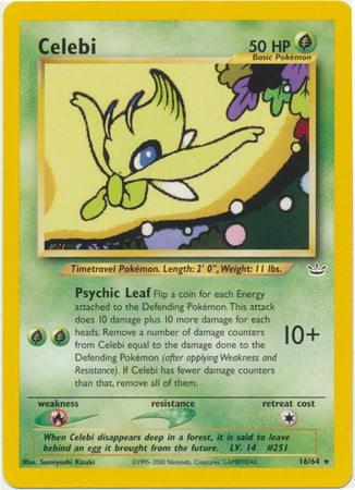 Pokemon | Celebi (16/64) [Neo Revelation Unlimited] | The Nerd Merchant
