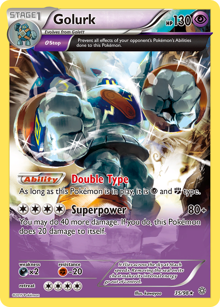 Pokemon | Golurk (35/98) [XY: Ancient Origins] | The Nerd Merchant