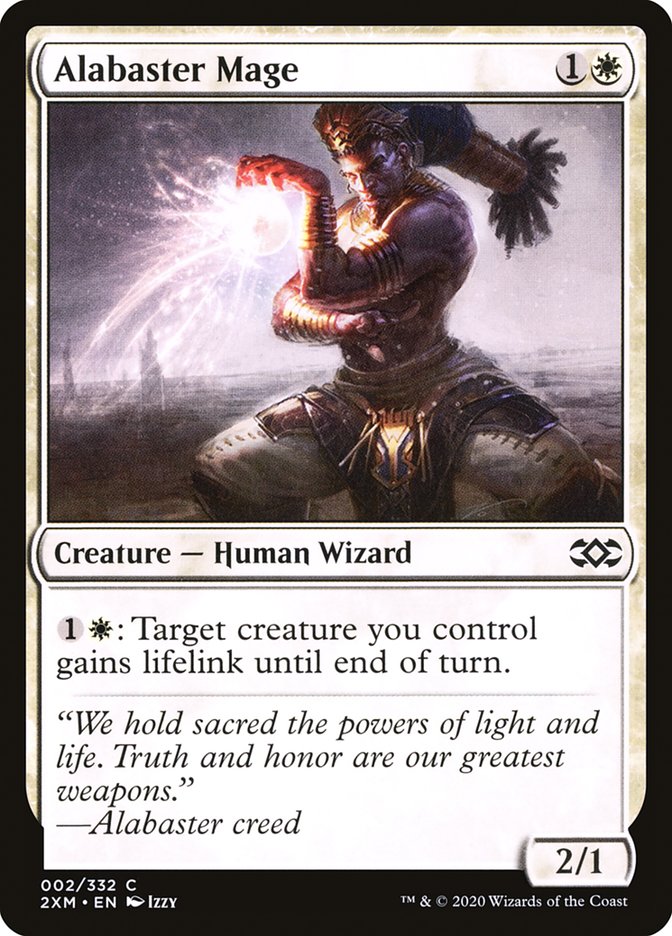 Magic | Alabaster Mage [Double Masters] | The Nerd Merchant