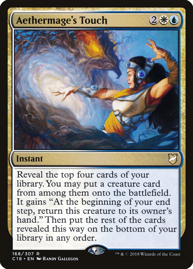 Magic | Aethermage's Touch [Commander 2018] | The Nerd Merchant