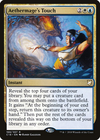 Magic | Aethermage's Touch [Commander 2018] | The Nerd Merchant