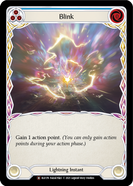 Flesh and Blood TCG | Blink [U-ELE176] (Tales of Aria Unlimited)  Unlimited Rainbow Foil | The Nerd Merchant