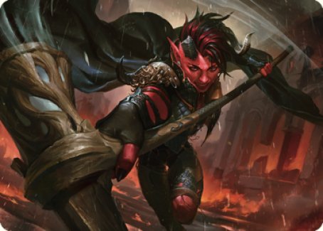 Magic | Karlach, Fury of Avernus Art Card (34) [Commander Legends: Battle for Baldur's Gate Art Series] | The Nerd Merchant