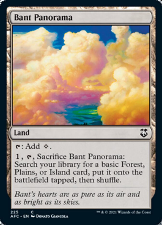 Magic | Bant Panorama [Dungeons & Dragons: Adventures in the Forgotten Realms Commander] | The Nerd Merchant