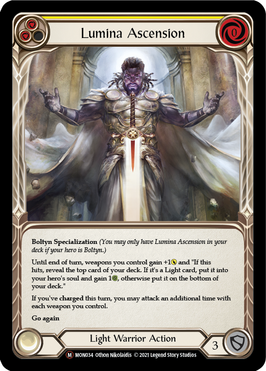 Flesh and Blood TCG | Lumina Ascension [U-MON034-RF] (Monarch Unlimited)  Unlimited Rainbow Foil | The Nerd Merchant