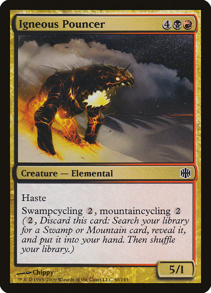 Magic | Igneous Pouncer [Alara Reborn] | The Nerd Merchant