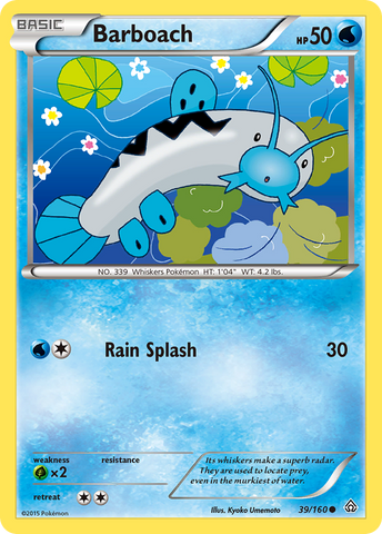 Pokemon | Barboach (39/160) [XY: Primal Clash] | The Nerd Merchant