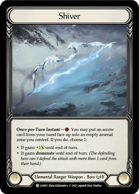 Flesh and Blood TCG | Shiver [LXI002] (Tales of Aria Lexi Blitz Deck)  1st Edition Normal | The Nerd Merchant