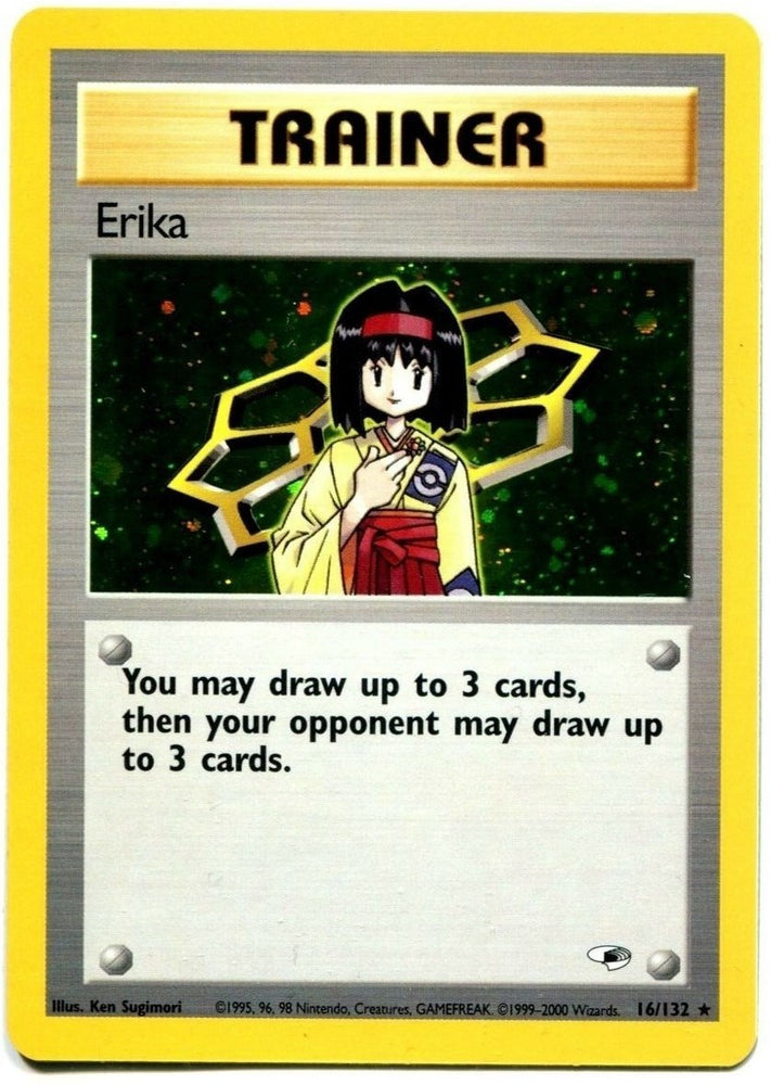 Pokemon | Erika (16/132) [Gym Heroes Unlimited] | The Nerd Merchant