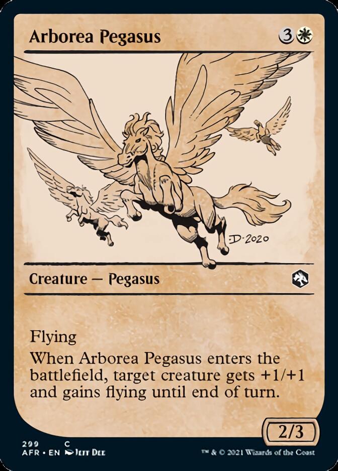 Magic | Arborea Pegasus (Showcase) [Dungeons & Dragons: Adventures in the Forgotten Realms] | The Nerd Merchant