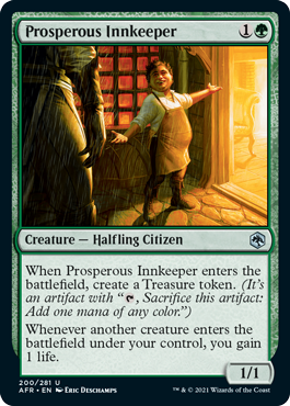 Magic | Prosperous Innkeeper [Dungeons & Dragons: Adventures in the Forgotten Realms] | The Nerd Merchant