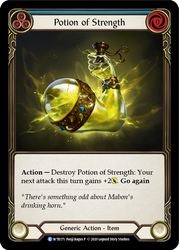 Flesh and Blood TCG | Potion of Strength [U-WTR171] (Welcome to Rathe Unlimited)  Unlimited Normal | The Nerd Merchant