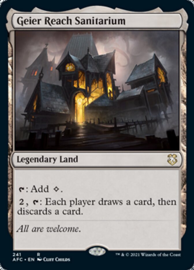 Magic | Geier Reach Sanitarium [Dungeons & Dragons: Adventures in the Forgotten Realms Commander] | The Nerd Merchant