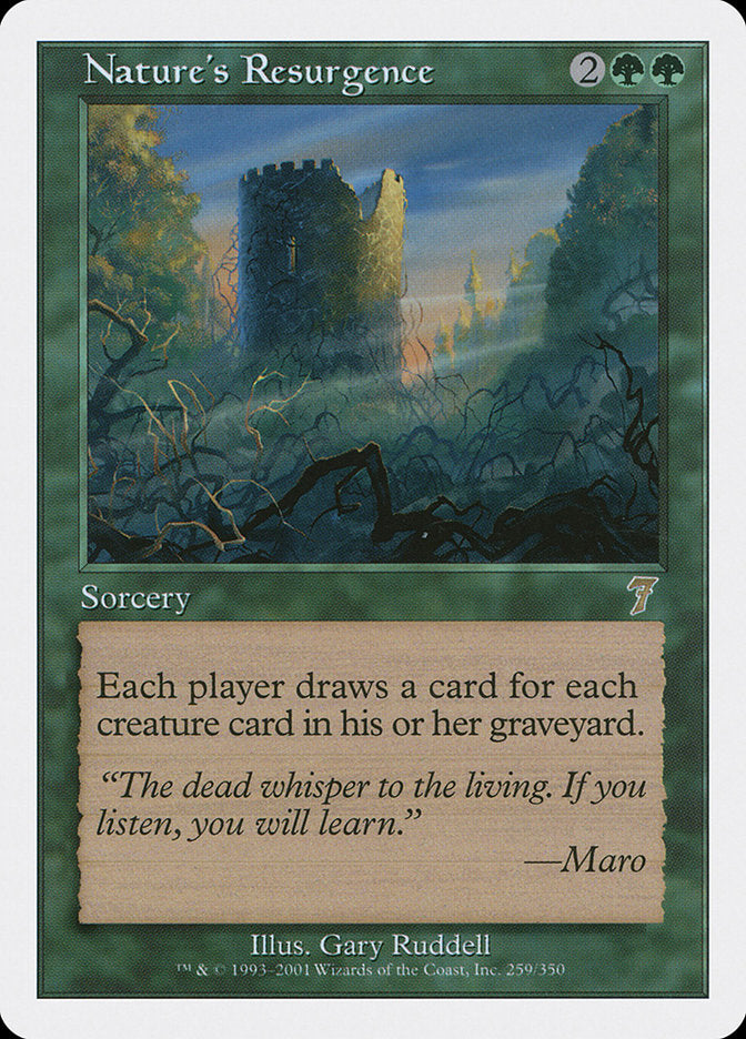 Magic | Nature's Resurgence [Seventh Edition] | The Nerd Merchant