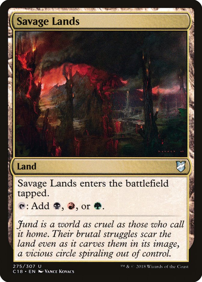 Magic | Savage Lands [Commander 2018] | The Nerd Merchant