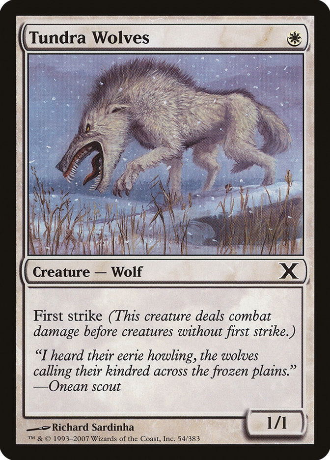 Magic | Tundra Wolves [Tenth Edition] | The Nerd Merchant