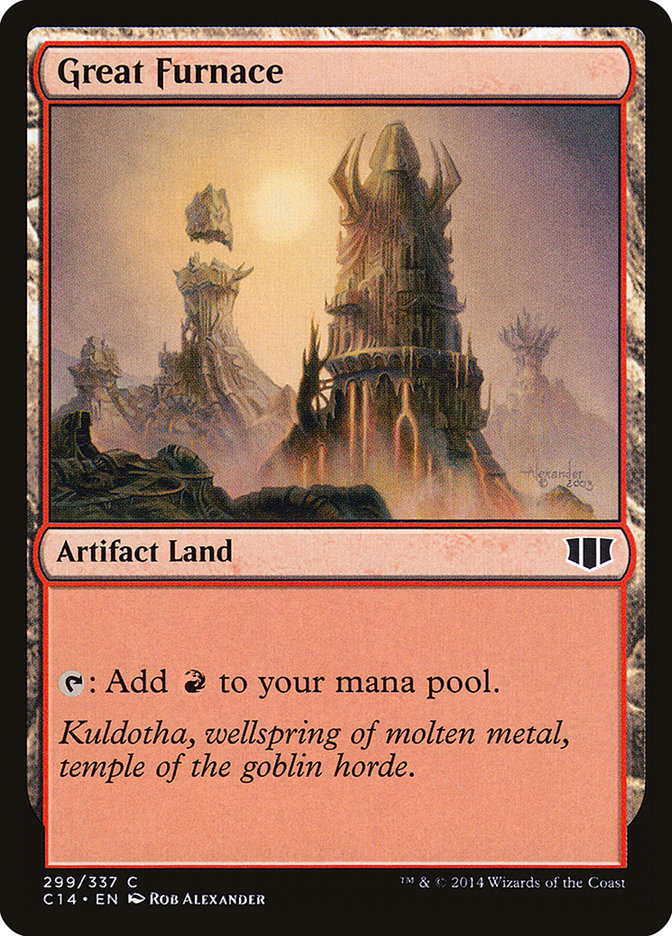 Magic | Great Furnace [Commander 2014] | The Nerd Merchant