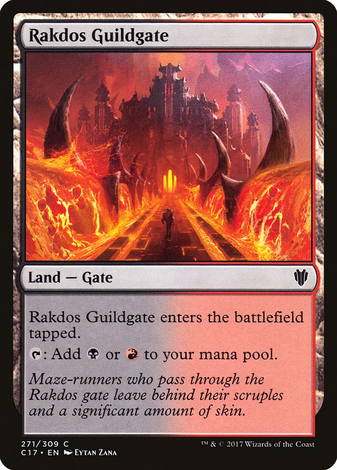 Magic | Rakdos Guildgate [Commander 2017] | The Nerd Merchant